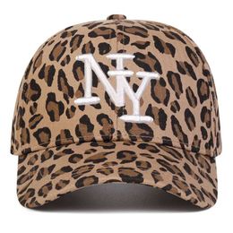 NY Leopard Embroidered Baseball Cap For Women Casual Street Hat For Travel, Vacation, Spring And Autumn From Mel4685, &Price; | DHgate.Com
