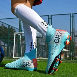 26H0228 Mens Soccer Shoes High Top Football Cleats For Grass & Indoor Match Non Slip FG/TF Futsal Sneakers From Katiana6, &Price; | DHgate.Com - Image 2