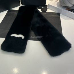 766137 women coco scarf rabbit har Fashion Luxury Black Clour Outdoor Winter Wear Design Women Designer Outdoor Sport Classics High Quality skiint New