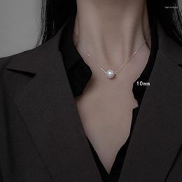 Pendant Necklaces Korean Pearl Necklace Women Elegant Anniversary Gift Jewellery Collares
