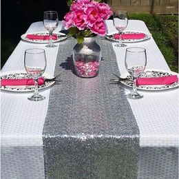 Table Runner Home 4 Colours Sequined Wedding Shiny Bling Party Decoration