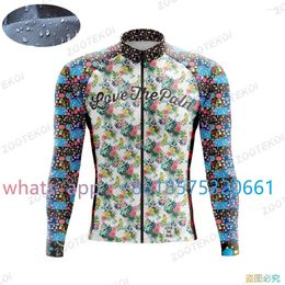 Racing Jackets Love The Pain Windbreaker Water Proof Raincoat Cycling Rainproof MTB Jacket Team Bicycle Road Bike Clothing Ciclsimo