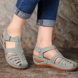 Sandals Women Bohemian Style Summer Shoes For MOQ With Heels Gladiator Sandalias Mujer Elegant Wedges