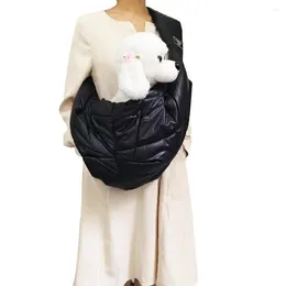 Dog Carrier Pet Travel Bag Comfortable Single Shoulder For Outdoor With Mesh Design Handbag Pouch Puppy