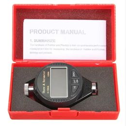 LCD Display 0-100HA Digital Durometer Shore A/C/D Hardness Tester Tire Plastic Rubber Test Tools Durometer No Battery 231229