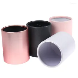 Gift Wrap 1 Pc Mini Round Flower Box Paper Packing Case Lid Hug Bucket Vase Replacement Florist Storage Packaging
