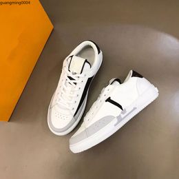 2023 Designer Sneaker Virgil Trainer Casual Shoes Calfskin Leather Abloh White Green Red Blue Letter Overlays Platform Low Sneakers Size 38-45 kjfc0000029