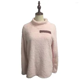 Men's Sweaters Women Fleece Pullover Sweater Stand Collar Thermal Winter Outwear For Male Daily Work Travel