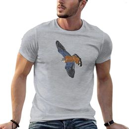 Men's T Shirts American Kestrel T-Shirt Summer Top Tee Shirt For Men Graphic