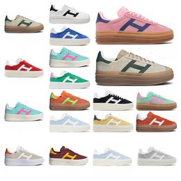 2024 Outdoor Designer Shoes 00S Suede Sneakers Black Grey Dark Green Cloud White Ambient Sky Semi Lucid Blue S Mens Sneaker Womens Trainers