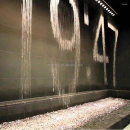 Garden Decorations Digital Water Curtain Fountain For El Lobby Decoration