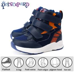 Orthopedic Shoes for Kids and Toddlers Corrective Sneakers with Ankle Arch Support Treat and Prevent Flat Feet and Valgus/Varus 231229