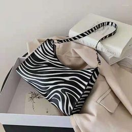 Evening Bags Underarm Baguette Shoulder For Women Bolsa Feminina Leopard Zebra Cow Printing 2024 Ins Hobo All-Match PU European Design