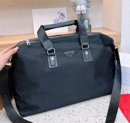 pa travel bags triangle designer duffle bag women large weekend bag mens Luggage bag nylon luggage Classic Simple Black Handbags men holdall