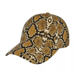 Ball Caps Unisex Outdoor Sport Sunscreen Baseball Hat Running Visor Cap Snake Print