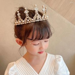 Hair Accessories 1PC Charmng Princess Crystal Tiaras And Crowns Headband Kid Girls Love Bridal Prom Crown Wedding Party Accessiories Jewelry