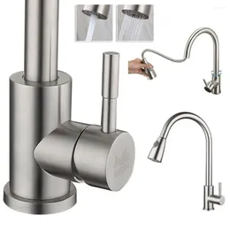 Kitchen Faucets Monobloc Modern Cold Stream Sprayer Nozzle 360 Rotation Sink Faucet Mixer Tap