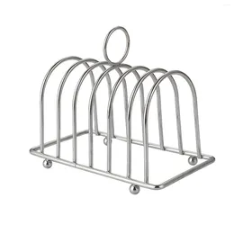 Kitchen Storage Safe Supplies Stainless Steel Holder Toast Rack Slices Bread Non-Stick Home Baking Pastry Tool