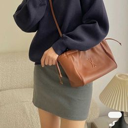 Le Womens Designer Shoulder Bags Women Leather Brown Handbag Ladies Canvas Shopping Purses Handbags Tote Fashion Crossbody Bag