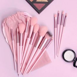 Makeup Brushes 13 Pcs Kit Foundation Brush Eyeshadow Make Up Set