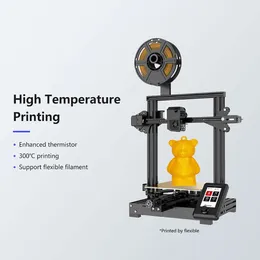 Printers 3d Printer Aquila S2 300 High Temp Direct Extruder N32 Open Source Silent Board PEI Flexible Plate Kit