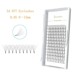 False Eyelashes Handmade Premade Fans Lash Extensions 5d/6d/7d Short Stem 0.05 Thick 8-15mm Length All Size Volume Lashes Tray