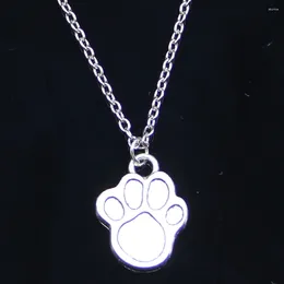 Chains 20pcs Fashion Necklace 22x17mm Dog Pendants Short Long Women Men Colar Gift Jewelry Choker