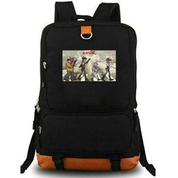 Abbey Road backpack Gorillaz daypack Classic Band school bag Music Print rucksack Leisure schoolbag Laptop day pack
