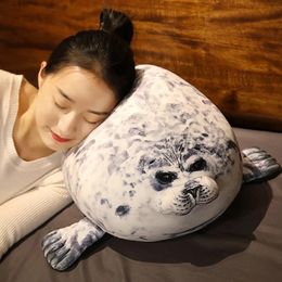 20cm-80cm Seal Pillow Kaiyukan Soft Seal Doll Aquarium Plush Toy Kids Birthday Gifts Soft Doll 231229