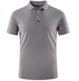 Lu Sports Men's Polo Shirt Mens Quick Dry Sweat-wicking Workout Short Top Men Sleeve SL13 Plus Size 5XL