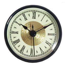 Wall Clocks Quartz Clock Insert 70MM Arabic Or Roman Numeral Display Clear Lens Ideal For DIY Projects Replacements