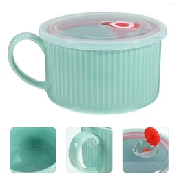 Dinnerware Sets Instant Noodle Cups And Bowls Lunchbox Compact Eat Bento Boxes Accessories Ceramics Reusable