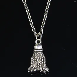 Chains 20pcs Fashion Necklace 20x12mm Tassels Fringing Pendants Short Long Women Men Colar Gift Jewelry Choker
