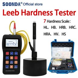 Metal Leeb Hardness Tester stainless Steel Alloy copper Hardness Measuring Metre HRC HL HB HV HS HRB Hardness Testing Gauge 231229