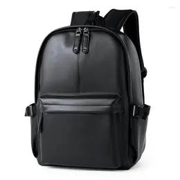 Backpack MOYYI Ransel Man Task School Skin Travel Hold Air Modis Daily Buk Kasual Knapsack