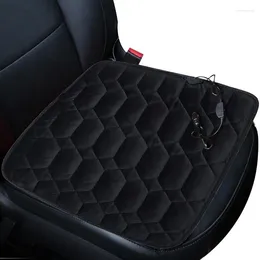 Car Seat Covers Heated Cushion Mat Cushions Fast Heating Pad Winter Warm-Up Comfortable