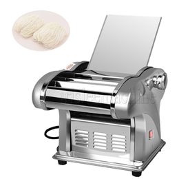 110V/220V Electric Dough Roller Stainless Steel Desktop Pasta Making Machine Commercial Kneading Dumpling Maker Noodle Press Machine