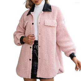 Women's Jackets 2024 Woolen Coat Female Short Overwear Foreign Style Slim Outerwear Warm Wool Jacket Ladies