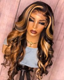 360 HD Lace Frontal Wig 427 Highlight Wig Body Wave 13X6 13X4 Lace Front Wigs For Women Human Hair Loose Wave Virgin Brazilian 231229