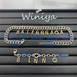 26% OFF Necklace/Gu Family New Letter Diamond Collar Bracelet Women's Style Old Fashion Jewellery