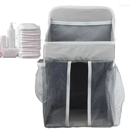 Stroller Parts Crib Storage Bag Diaper Organiser With Hooks And Straps Reusable Large Capacity For Bed Home Bunk