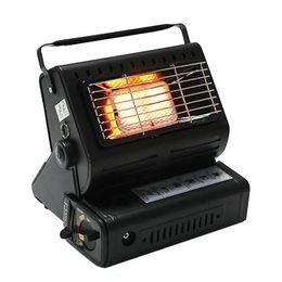 Camping Gas Heater With Handle Outdoor Space Heater For Caravan Tent Hiking Picnic Fishing Heating And Keep Warm Stove Red Black 231229