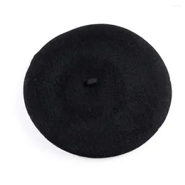 Berets Classic Beret French Style Wool Hat For Women Girls Retro Autumn Winter Artist Beanie Warm Costume Accessories