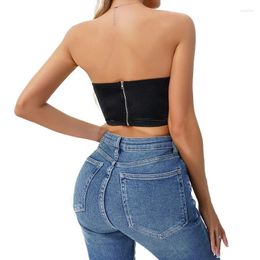 Women's Tanks Sexy Women Lace Bralette Bralet Bra Bustier Crop Top Comfortable Padded Tank Tops Seamless Breathable