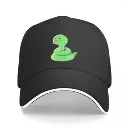 Ball Caps Cute Kawaii Cartoon Little Snake Baseball Cap Sun Hat For Children Custom Hats Man Women's