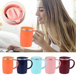 Mugs Lolly Cups Metal Coffee Stainless Steel Tea Thermal Cup Range Travel Mug 12oz Double Wall Glass French Set