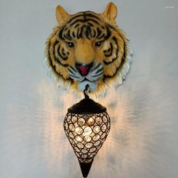 Wall Lamp Animal Living Room Foyer Background Door Head Balcony Staircase Corridor Bedroom Bedside