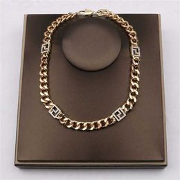 35% Rabatt auf Fenjia/Fenjia Grobwach Ins Punk Gold Plated Cuban Chain Halskette Frauen personalisierte Neckkette