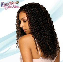 tress hair with water weave senegalese synthetic crochet braids curly in pre 18inch tress Hair Bulks syntheti6128601
