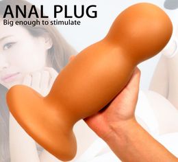 Sex Toys Huge Size Super Huge Anal Plug Silicone Big Butt Plug Prostate Massage Vagina Anal Expansion Sex Toys For Men Women2128184